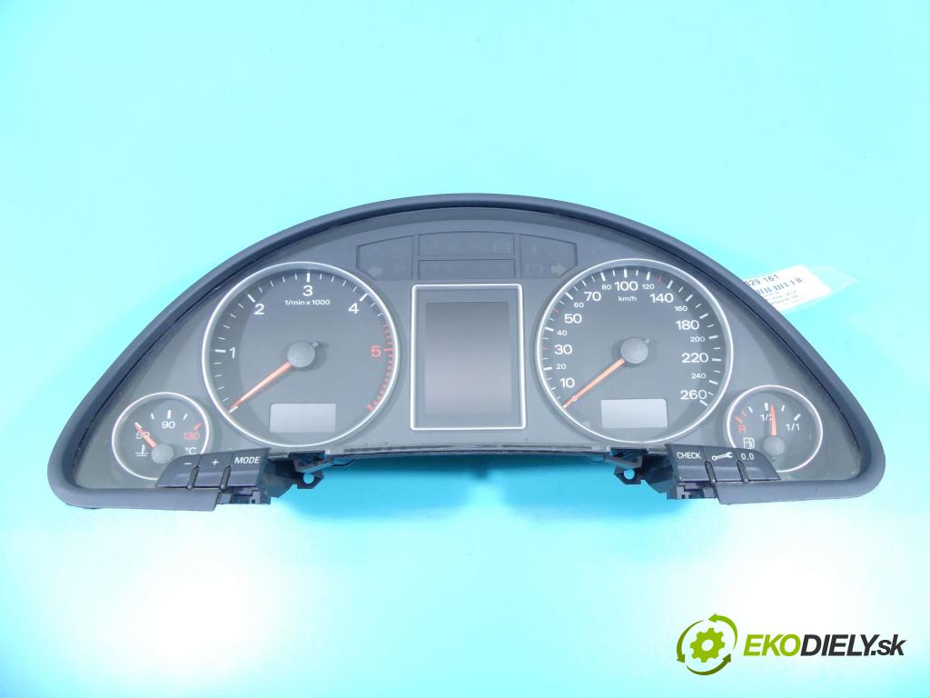 Audi A4 B7 2004-2008 3.0 tdi 232KM automatic 171 kW 2967 cm3 5- prístrojovka/ budíky 8E0920931P (Prístrojové dosky, displeje)
