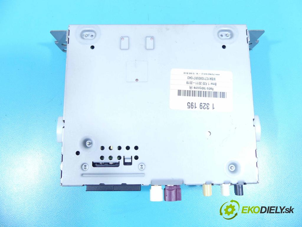 Bmw 1 F20 2011-2019 2.0d 116 HP manual 85 kW 1995 cm3 5- Radio originál 9331204-01
