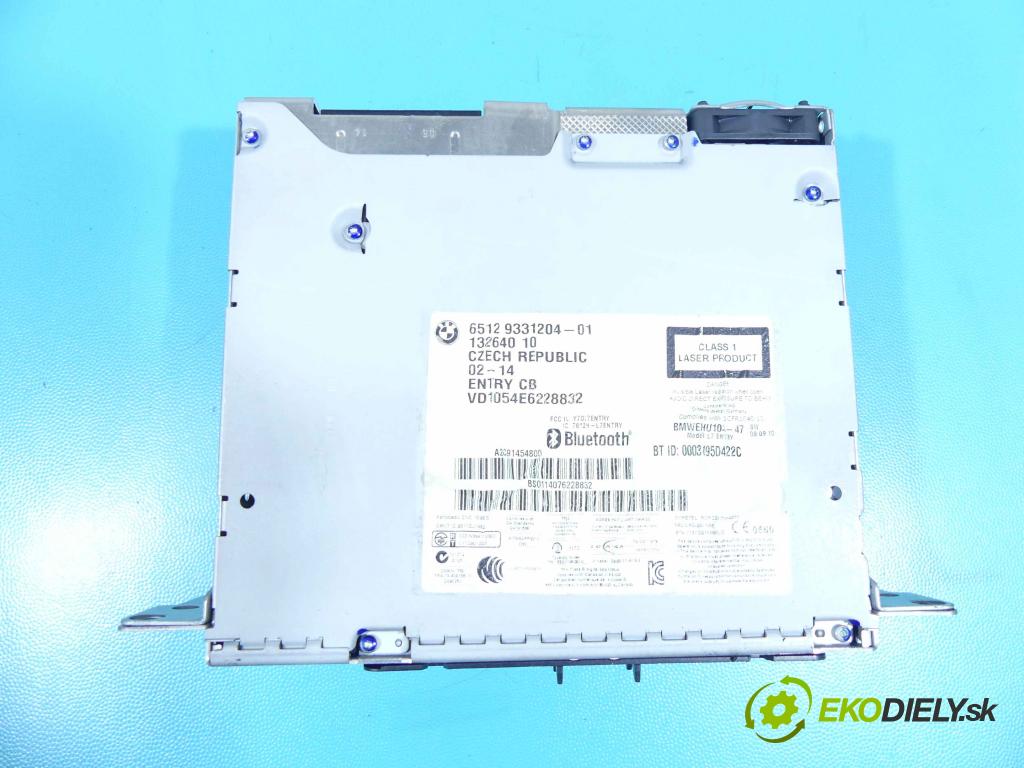 Bmw 1 F20 2011-2019 2.0d 116 HP manual 85 kW 1995 cm3 5- Radio originál 9331204-01