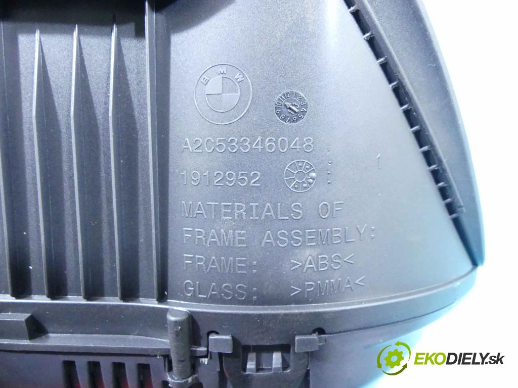 Bmw 1 F20 2011-2019 2.0d 116 HP manual 85 kW 1995 cm3 5- prístrojovka/ budíky A2C53346048 (Prístrojové dosky, displeje)
