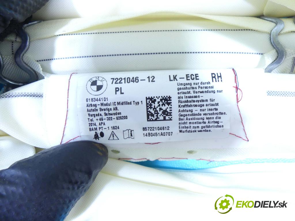 Bmw 1 F20 2011-2019 2.0d 116 HP manual 85 kW 1995 cm3 5- clona pravé 7221046