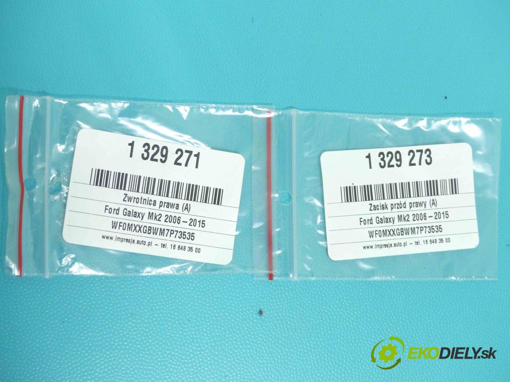 Ford Galaxy Mk2 2006-2015 1.8 tdci 125 HP manual 92 kW 1753 cm3 5- náboj pravé  (Náboje)