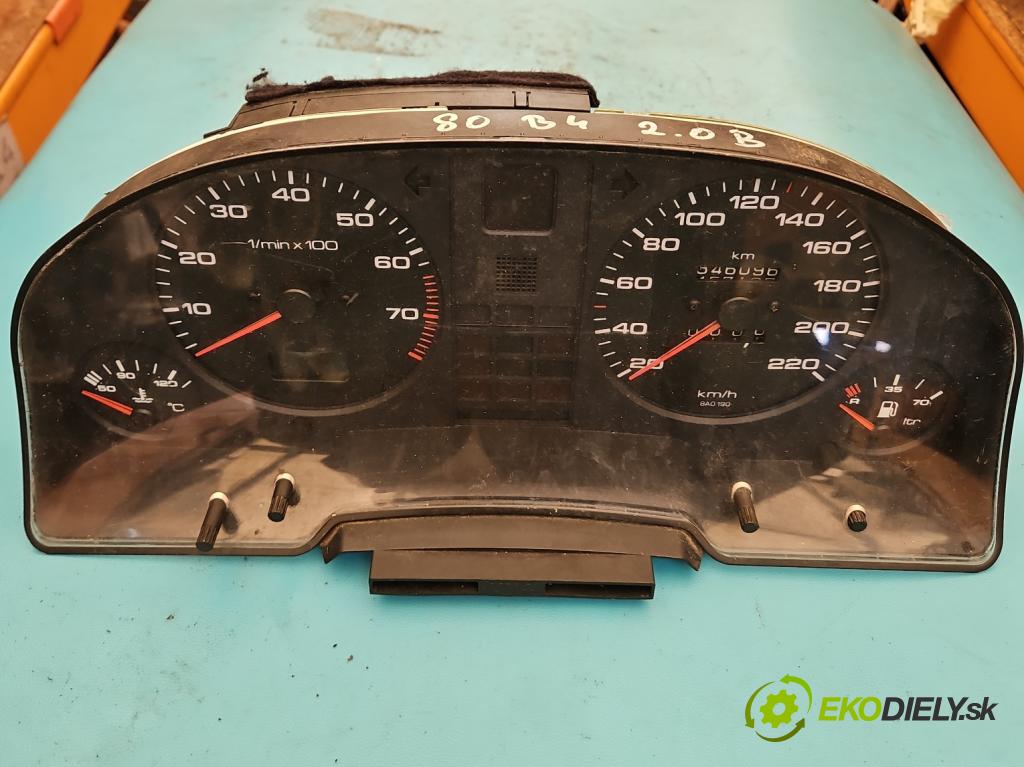 Audi 80 B4 1991-1994 2.0 90 HP manual 66 kW 1984 cm3 4- prístrojovka/ budíky 893919067 (Prístrojové dosky, displeje)