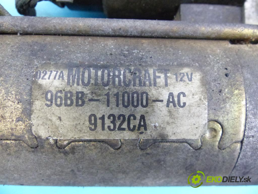 Ford Focus Mk1 1998-2004 1.8 16v 116 HP manual 85 kW 1797 cm3 5- štartér 96BB-11000-AC (Štartéry)