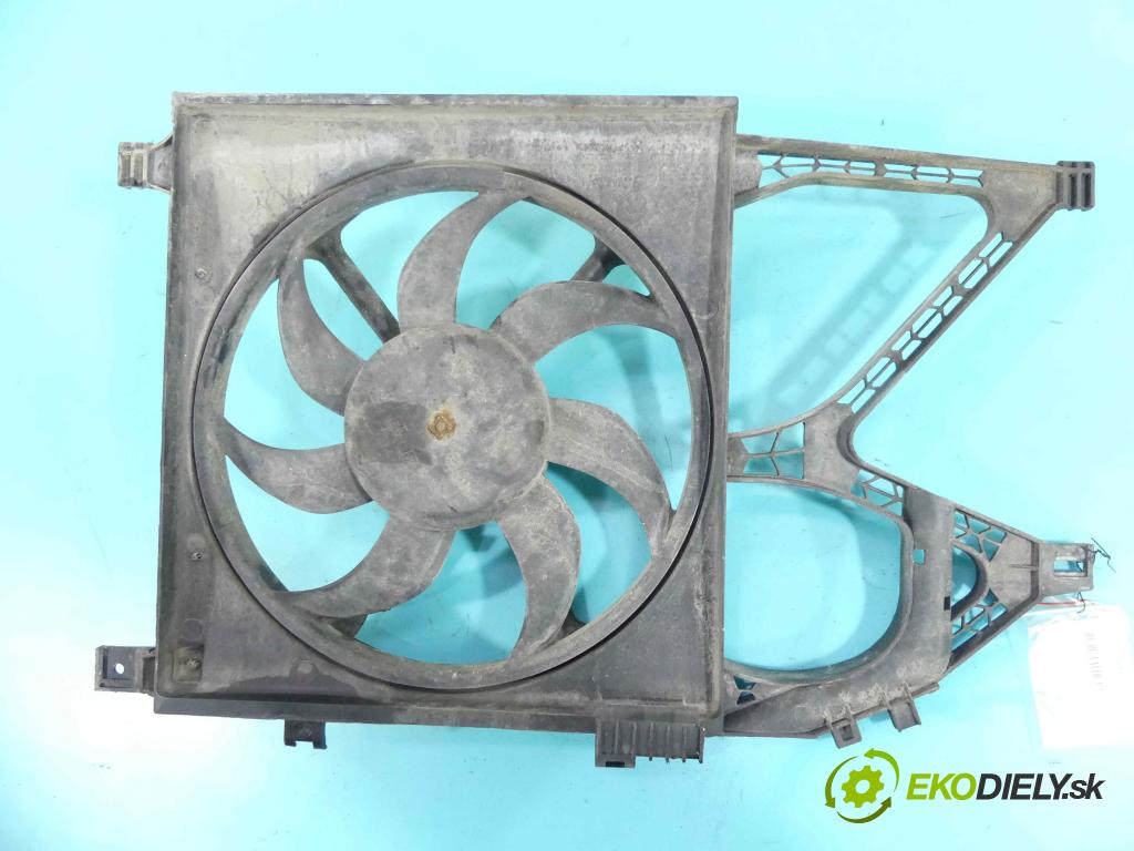 Opel Corsa C 2000-2006 1.2 16V 75 HP manual 55 kW 1199 cm3 3- Ventilátor chladiča 13123728
