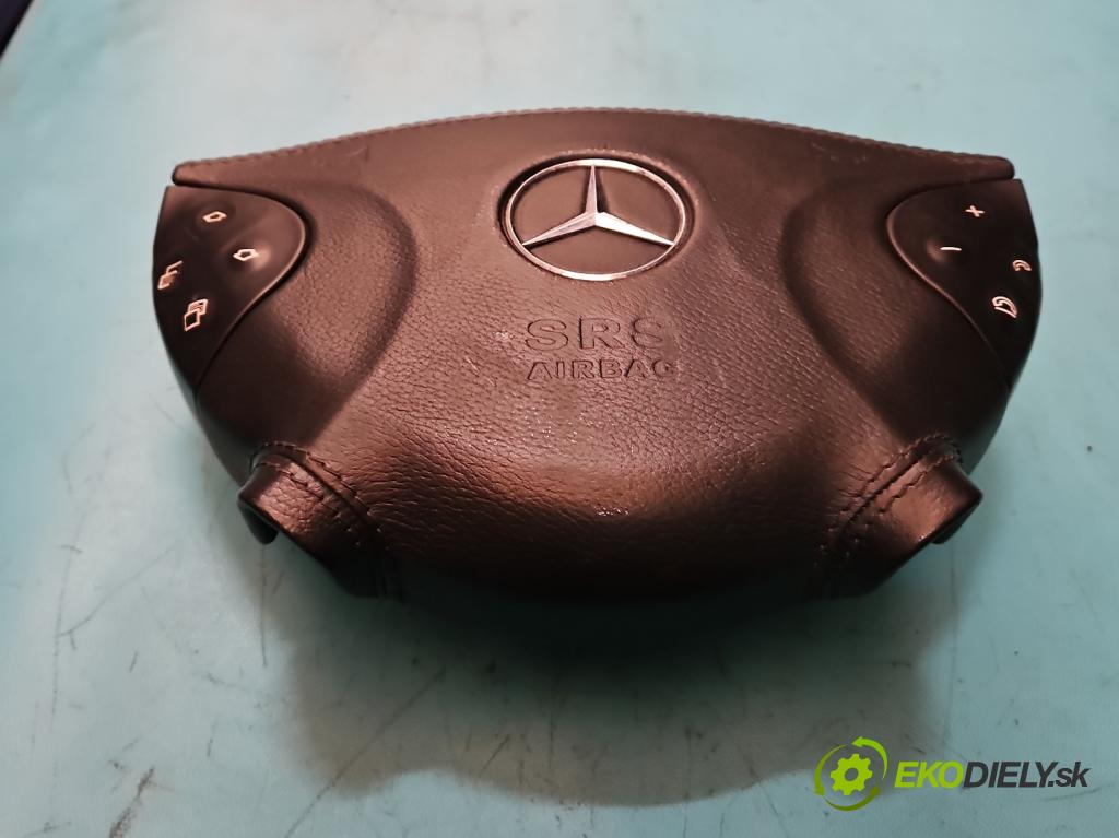 Mercedes E W211 2002-2009 4.0 cdi 260 HP automatic 191 kW 3996 cm3 4- airbag vzduch: Řidiči:  (Airbag)