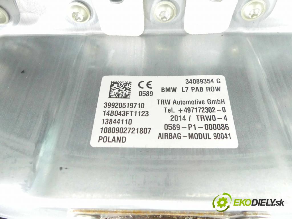 Bmw 1 F20 2011-2019 2.0d 116 HP manual 85 kW 1995 cm3 5- kokpit,pristrojová doska rozdeľovacia 34089354G