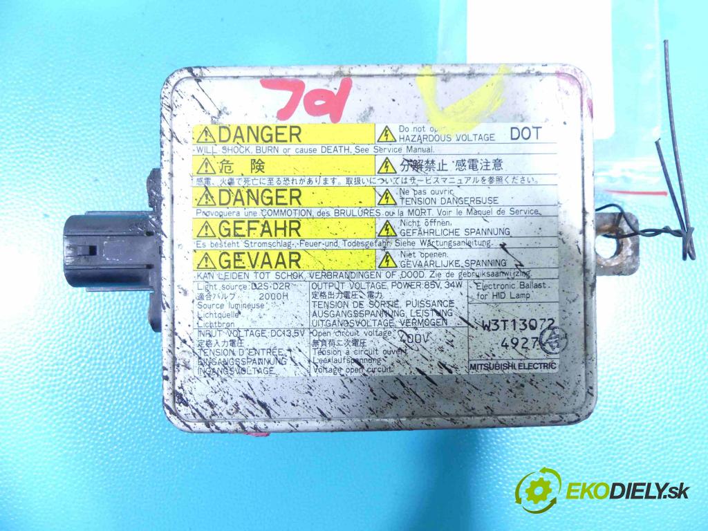 Honda Fr-v 2.0 16V 150 HP manual 110 kW 1998 cm3 5- střídač: xenon (Riadiace jednotky xenónu)