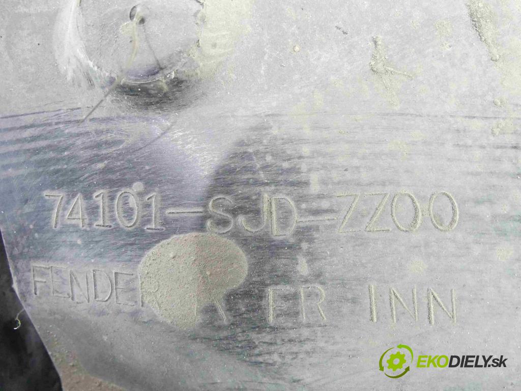 Honda Fr-v 2.0 16V 150 hp manual 110 kW 1998 cm3 5- blatník: přední pravé 74101-SJD-ZZ00