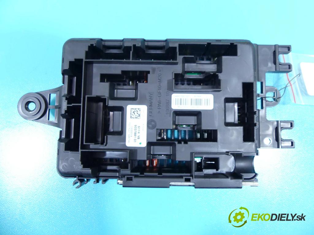 Bmw 1 F20 2011-2019 2.0d 116 hp manual 85 kW 1995 cm3 5- skříňka pojistková 9337881 (Pojistkové skříňky)