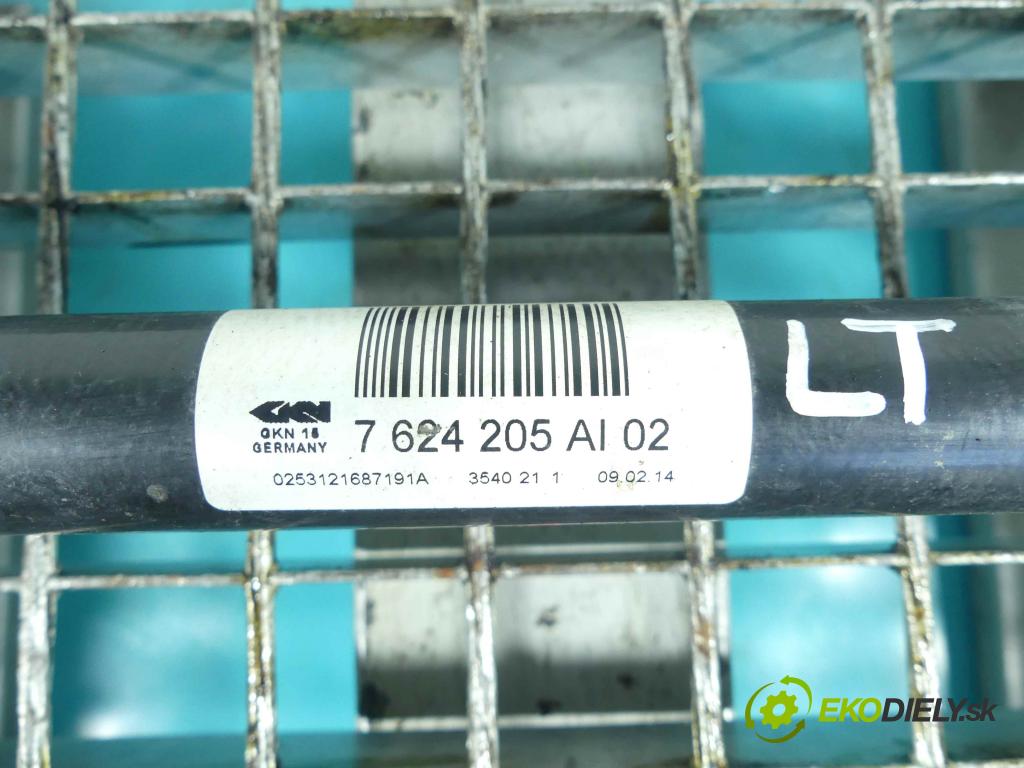 Bmw 1 F20 2011-2019 2.0d 116 HP manual 85 kW 1995 cm3 5- poloos ľavé 7624205 (Poloosy)