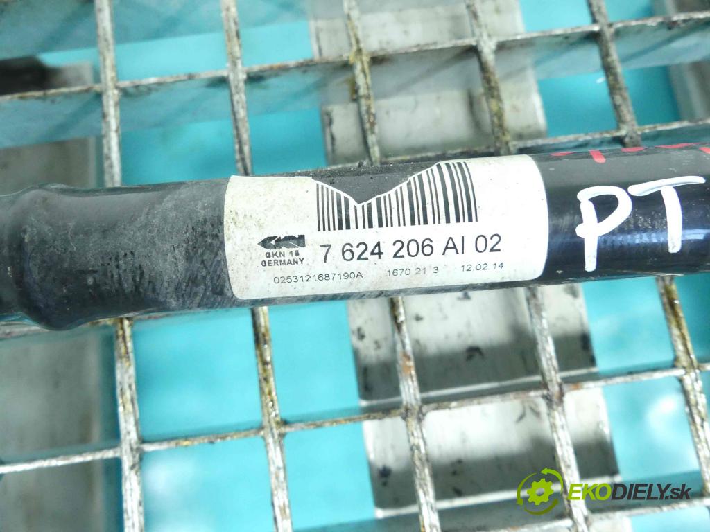 Bmw 1 F20 2011-2019 2.0d 116 HP manual 85 kW 1995 cm3 5- poloos pravé 7624206 (Poloosy)