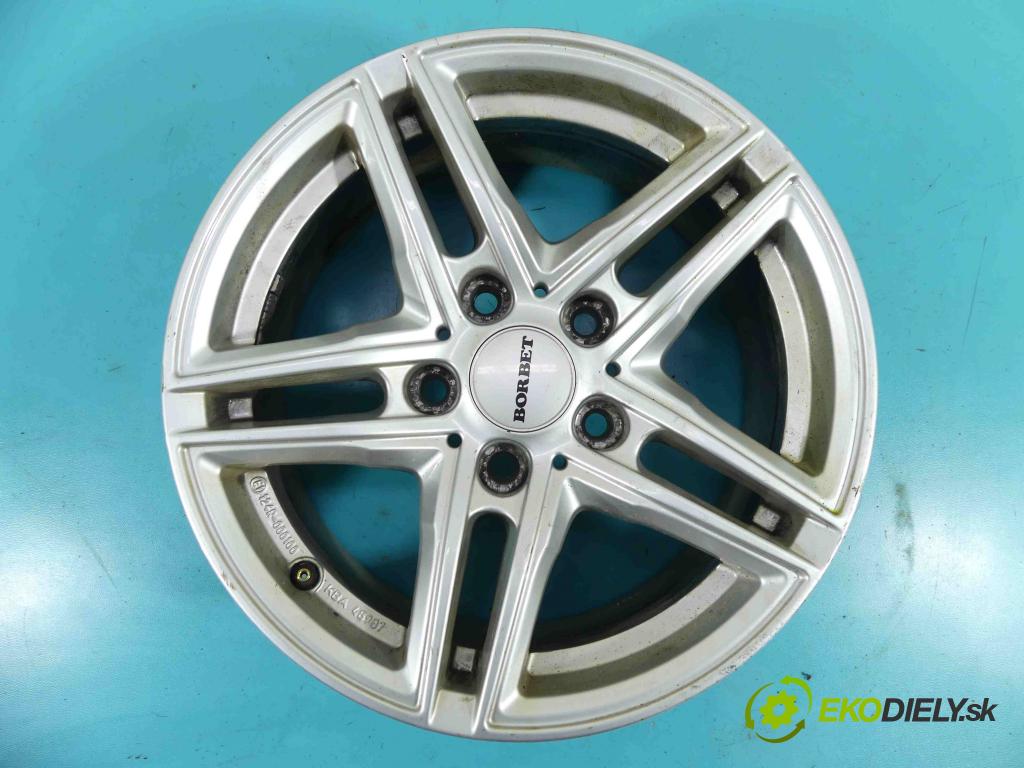 Bmw 1 F20 2011-2019 2.0d 116 hp manual 85 kW 1995 cm3 5- Hliníková kola: komplet 124R 000100