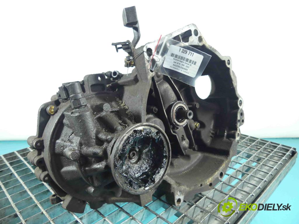 Audi A3 8L 1996-2003 1.8 20V 125 HP manual 92 kW 1781 cm3 3- prevodovka stupeň,rýchlosť manual CZM