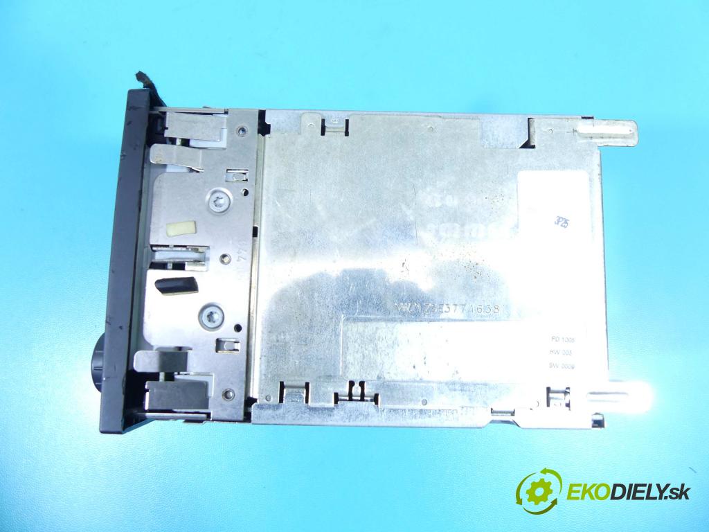 Vw Fox 1.2 6V 54 HP manual 40 kW 1198 cm3 3- Radio originál