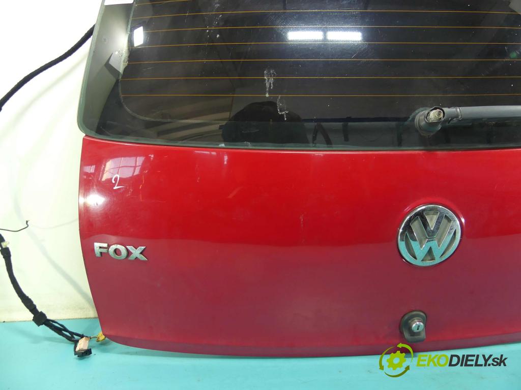 Vw Fox 1.2 6V 54 hp manual 40 kW 1198 cm3 3- zadní kufrové dveře  (Zadní kapoty)