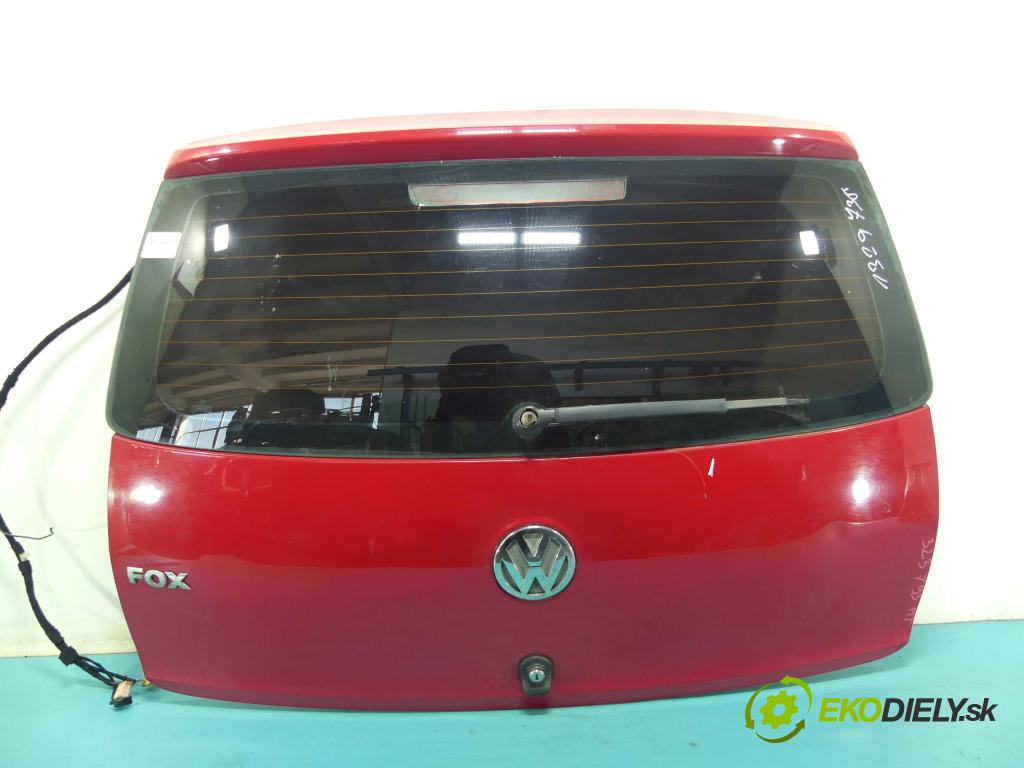 Vw Fox 1.2 6V 54 hp manual 40 kW 1198 cm3 3- zadní kufrové dveře  (Zadní kapoty)