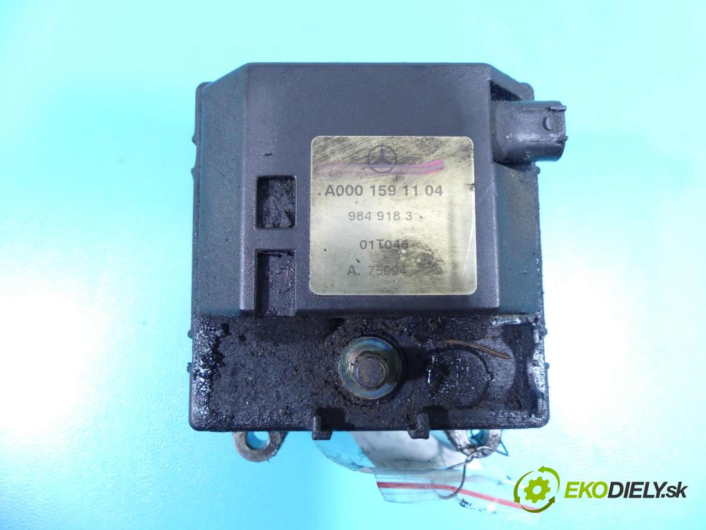 Mercedes E W211 2002-2009 4.0 cdi 260 hp automatic 191 kW 3996 cm3 4- Ohřívač: vody A0001591104 (Ohřívání, ventilace)