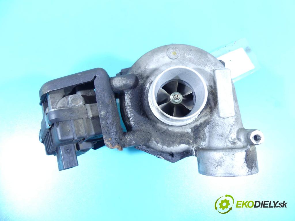 Mercedes E W211 2002-2009 4.0 cdi 260 HP automatic 191 kW 3996 cm3 4- turbodúchadlo, turbo 717384-2 (Turbodúchadlá (kompletné))