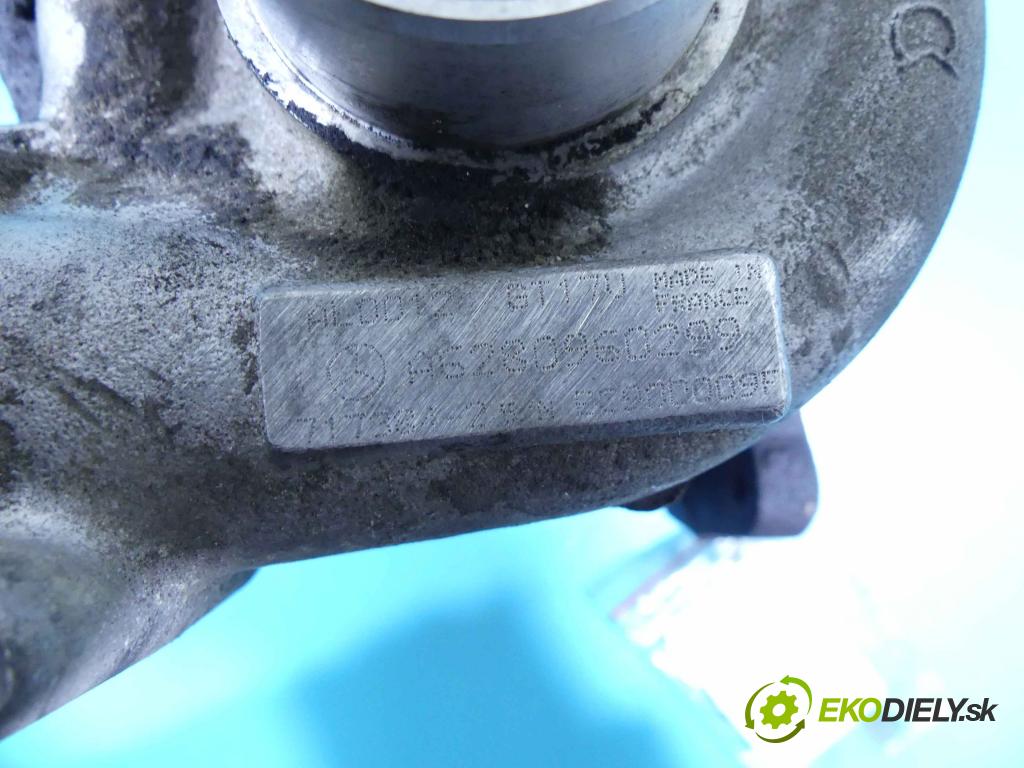 Mercedes E W211 2002-2009 4.0 cdi 260 HP automatic 191 kW 3996 cm3 4- turbodúchadlo, turbo 717384-2 (Turbodúchadlá (kompletné))