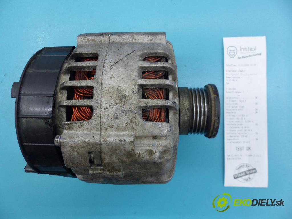 Renault Kangoo I 1998-2008 1.5 dci 82 hp manual 60 kW 1461 cm3 5- Alternator  (Alternátory)