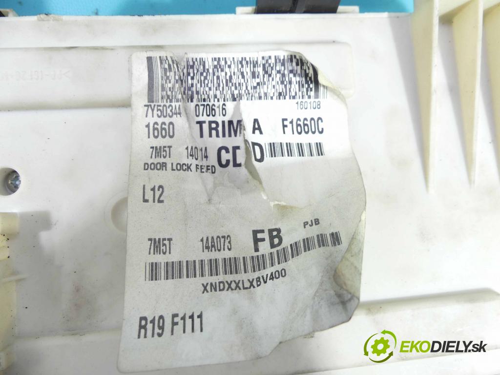 Ford Focus Mk2 2004-2011 1.6 16v 101 HP manual 74 kW 1599 cm3 5- modul riadiaca jednotka 7M5T-14014-CD (Ostatné)