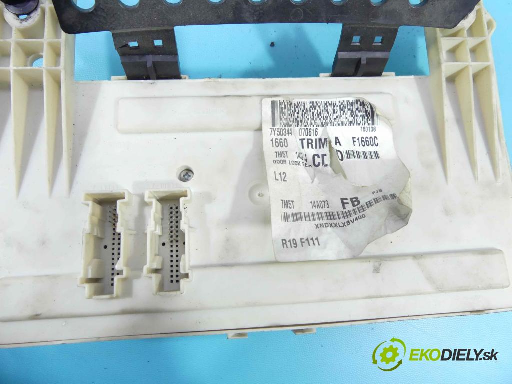 Ford Focus Mk2 2004-2011 1.6 16v 101 HP manual 74 kW 1599 cm3 5- modul riadiaca jednotka 7M5T-14014-CD (Ostatné)