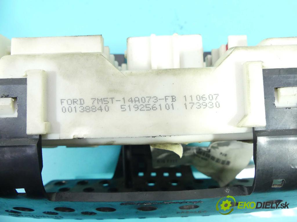 Ford Focus Mk2 2004-2011 1.6 16v 101 HP manual 74 kW 1599 cm3 5- modul riadiaca jednotka 7M5T-14014-CD (Ostatné)