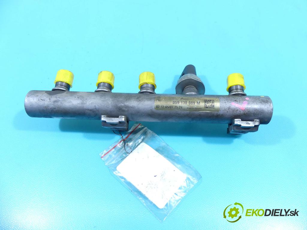 Audi A4 B7 2004-2008 3.0 tdi 232KM automatic 171 kW 2967 cm3 5- lišta vstrekovacia 059130089M (Vstrekovacie lišty)