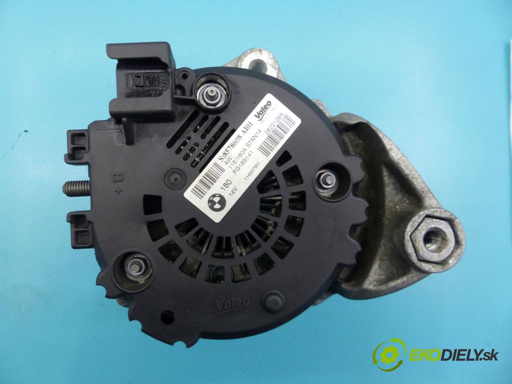 Bmw 1 F20 2011-2019 2.0d 116 hp manual 85 kW 1995 cm3 5- Alternator 8578608 (Alternátory)