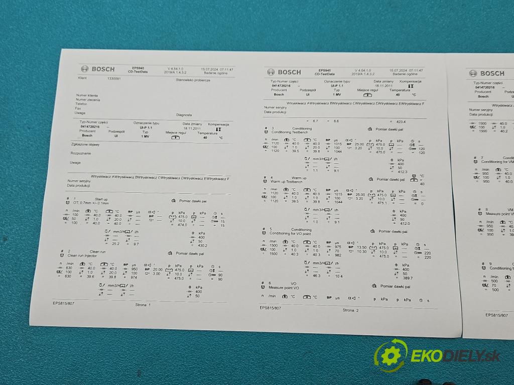 Audi A4 B6 2000-2004 1.9 tdi 131 hp automatic 96 kW 1896 cm3 5- vstřikovací čerpadlo 038130073BA (Vstřikovače)