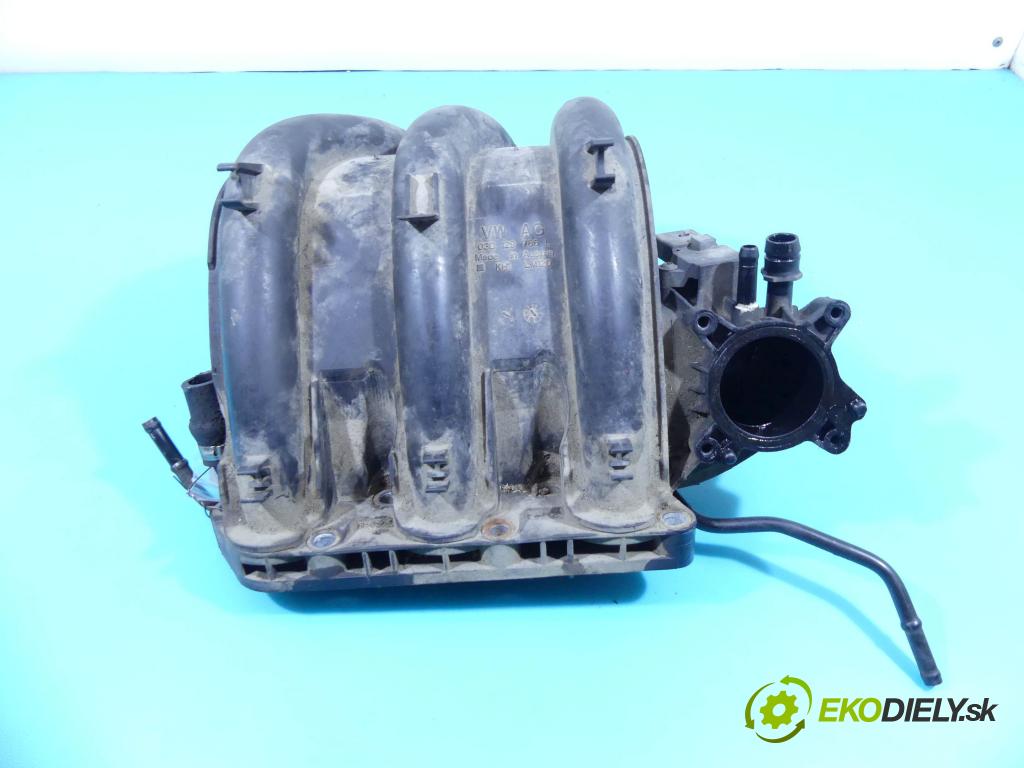 Vw Fox 1.2 6V 54 HP manual 40 kW 1198 cm3 3- zvod nasávací 03D906051 (Sacie potrubia)