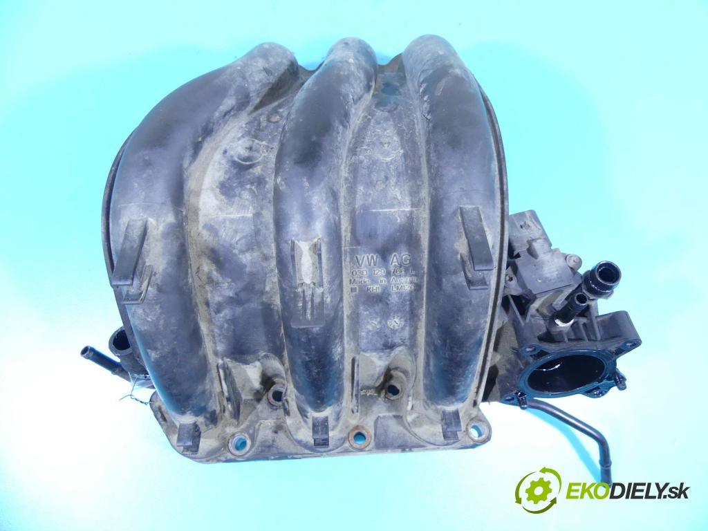 Vw Fox 1.2 6V 54 HP manual 40 kW 1198 cm3 3- zvod nasávací 03D906051 (Sacie potrubia)