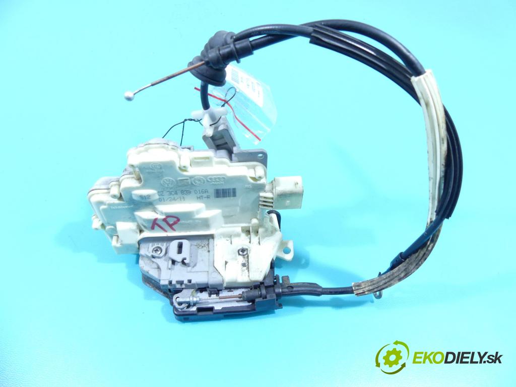 Vw Passat B7 2010-2014 2.0 tdi 140 hp manual 103 kW 1968 cm3 5- zámek zadní pravý 3C4839016A