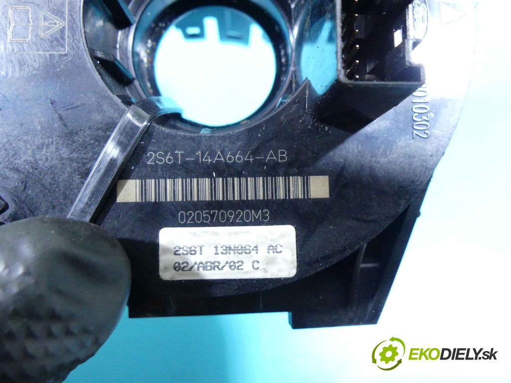 Ford Fiesta Mk6 2002-2008 1.4 tdci 68 HP manual 50 kW 1399 cm3 5- Páska: airbag 2S6T-14A664-AB (Airbagy)