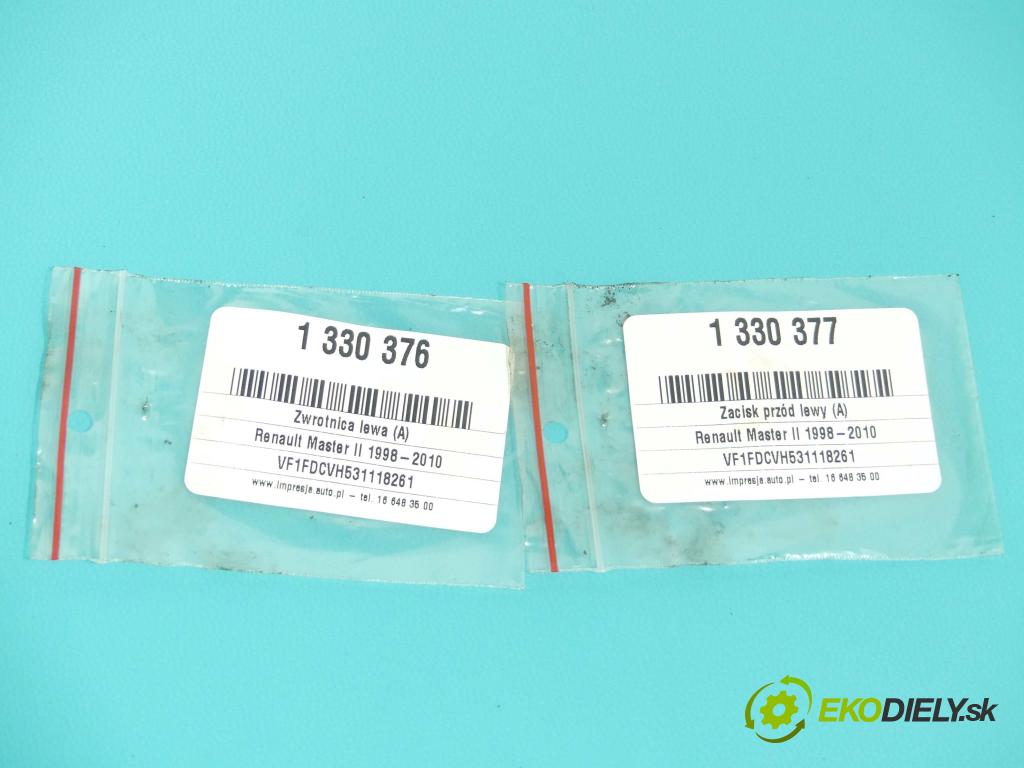 Renault Master II 1998-2010 2.5 dci 99 HP manual 73 kW 2463 cm3 5- náboj ľavé (Náboje)