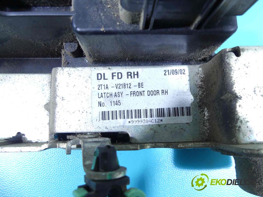 Ford Transit connect 1.8 tddi 75 hp manual 55 kW 1753 cm3 5- zámek přední pravý 2T1A-V21812-BE