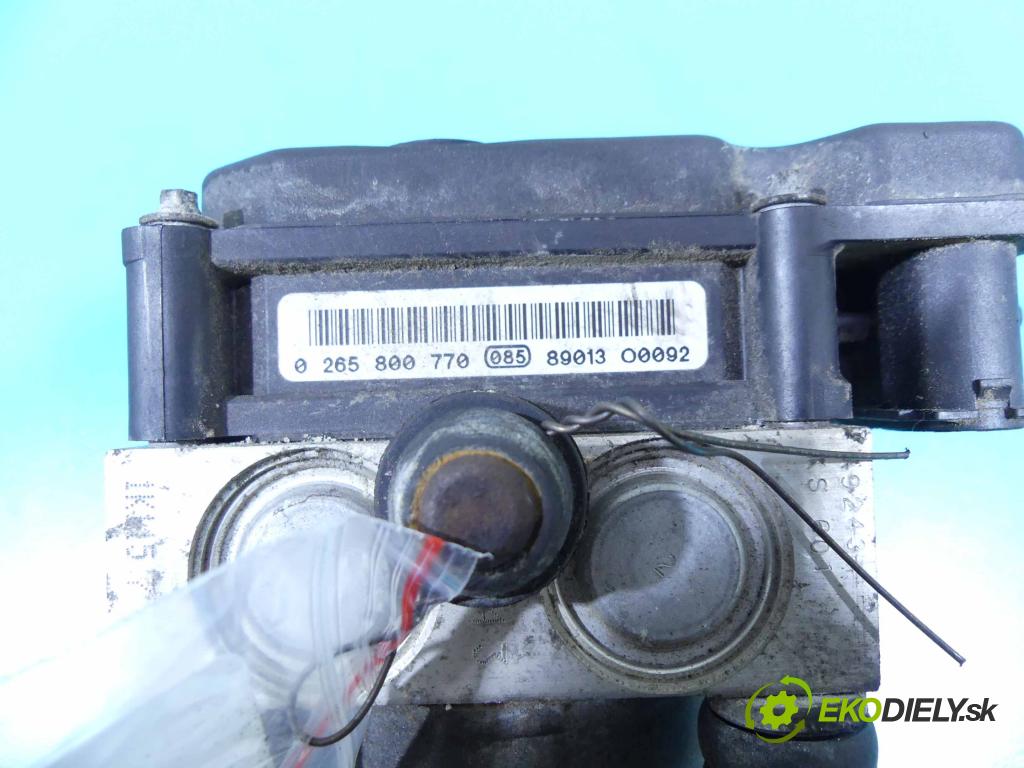 Opel Meriva A 2002-2010 1,3.0 cdti 75 HP manual 55 kW 1248 cm3 5- čerpadlo abs 0265232212 (Pumpy ABS)