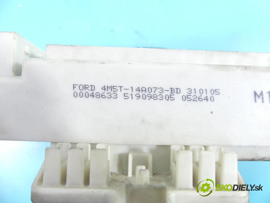 Ford Focus Mk2 2004-2011 1.6 tdci 109 HP manual 80 kW 1560 cm3 5- modul riadiaca jednotka 4M5T-14A073-BD (Ostatné)