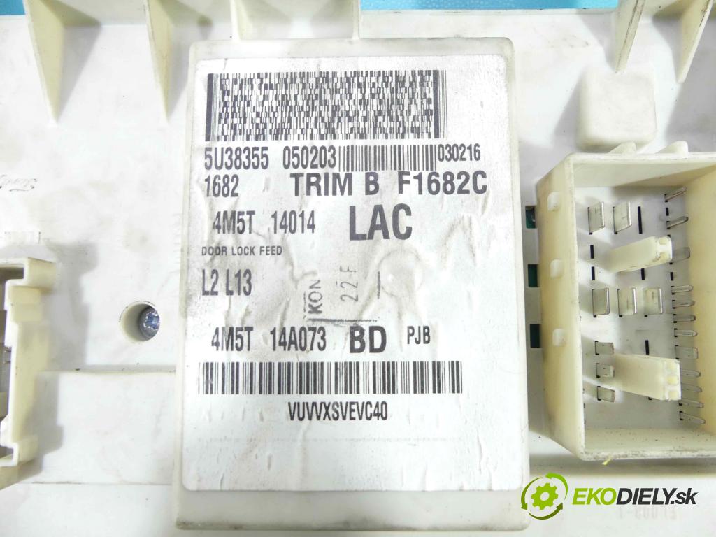 Ford Focus Mk2 2004-2011 1.6 tdci 109 HP manual 80 kW 1560 cm3 5- modul riadiaca jednotka 4M5T-14A073-BD (Ostatné)