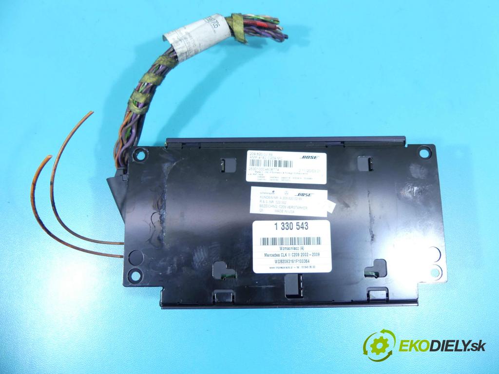 Mercedes CLK II C209 2002-2009 2.7 CDI 170 HP automatic 125 kW 2685 cm3 2- Zesilovač: A2098200289 (Zosilňovače)