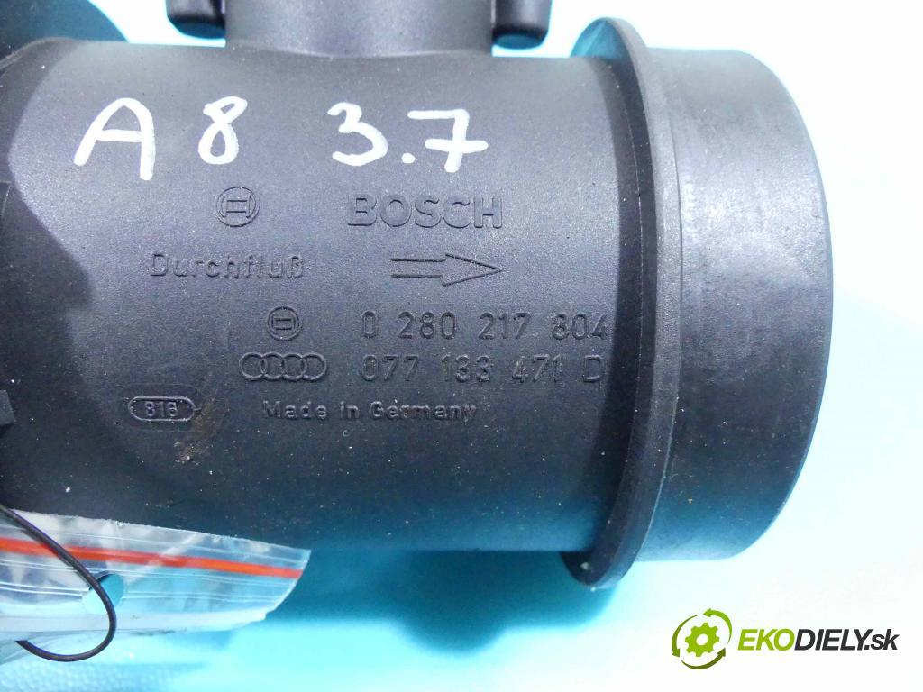 Audi A8 D2 1994-2002 4.2 V8 299KM automatic 220 kW 4172 cm3 4- průtokoměr: 0280217804 (Váhy vzduchu)