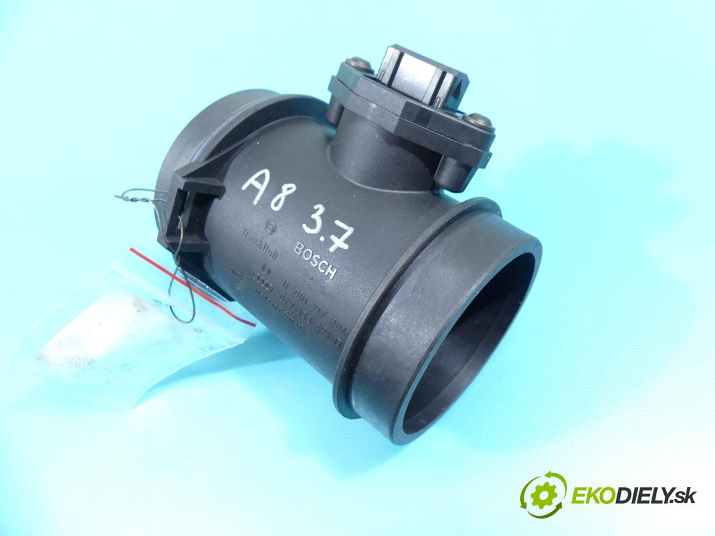 Audi A8 D2 1994-2002 4.2 V8 299KM automatic 220 kW 4172 cm3 4- průtokoměr: 0280217804 (Váhy vzduchu)