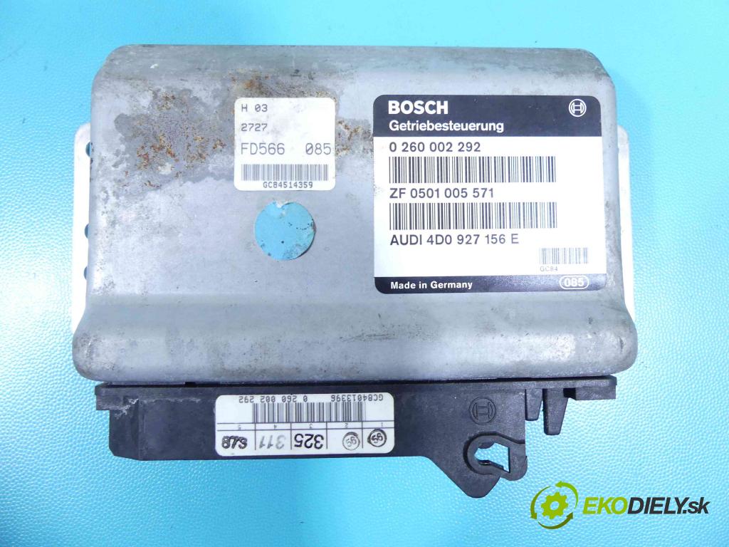 Audi A8 D2 1994-2002 4.2 V8 299KM automatic 220 kW 4172 cm3 4- modul riadiaca jednotka 0260002292 (Ostatné)