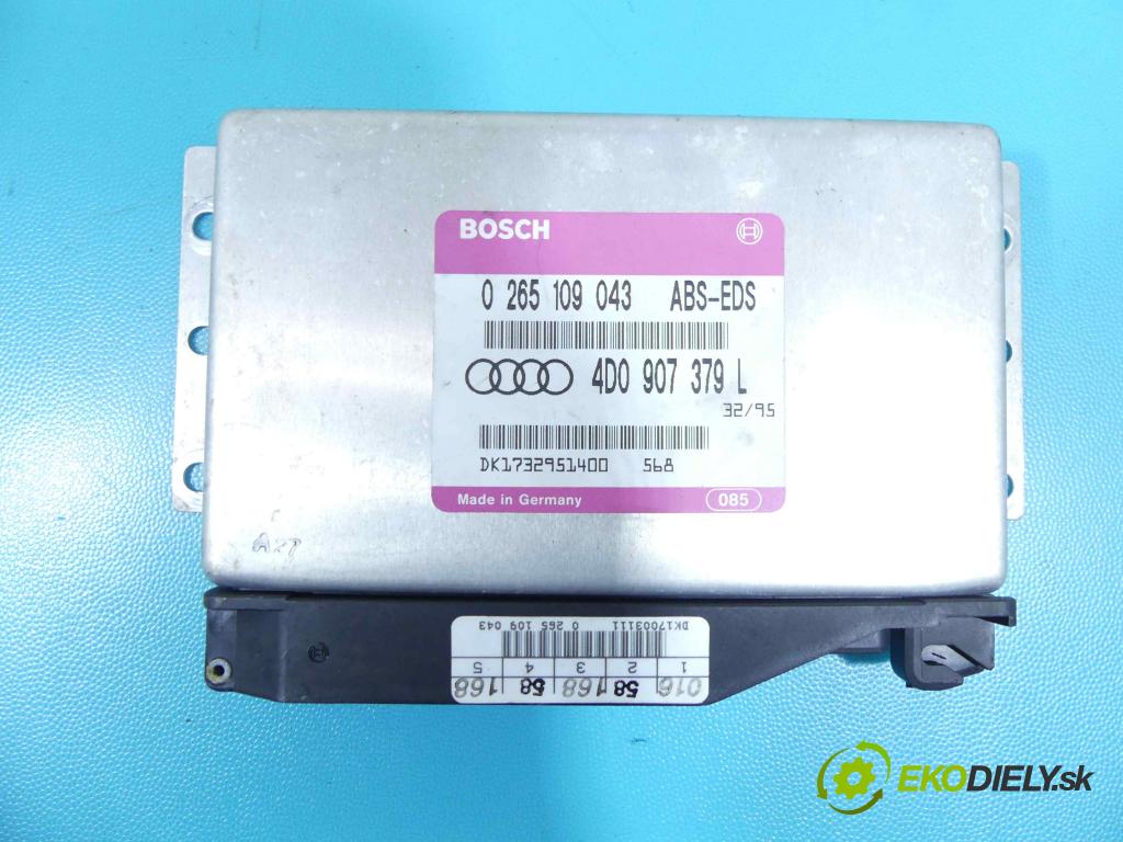 Audi A8 D2 1994-2002 4.2 V8 299KM automatic 220 kW 4172 cm3 4- modul riadiaca jednotka 0265109043 (Ostatné)