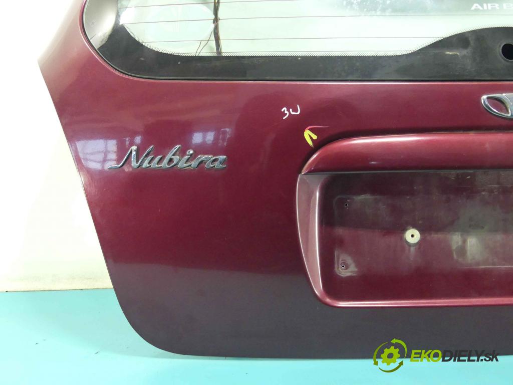 Daewoo Nubira I 1997-1999 1.6 16v 106 hp manual 77,8 kW 1598 cm3 5- zadní kufrové dveře  (Zadní kapoty)