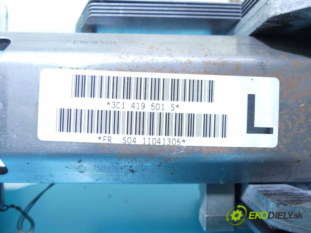 Vw Passat B7 2010-2014 2.0 tdi 140 HP manual 103 kW 1968 cm3 5- Sloupec: volant 3C1419501S (Tyče riadenia (volantu))