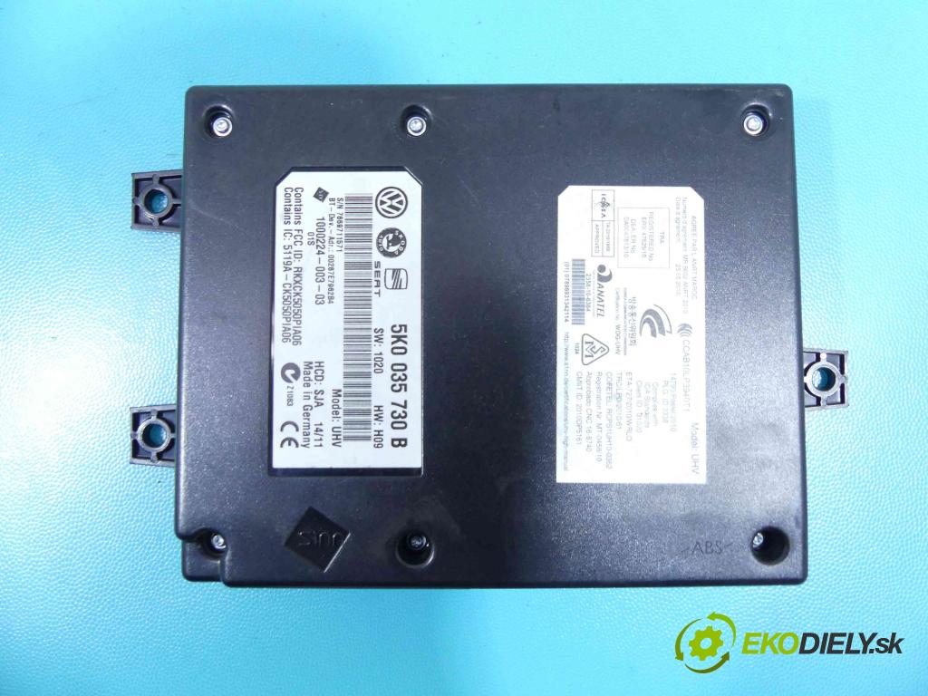 Vw Passat B7 2010-2014 2.0 tdi 140 HP manual 103 kW 1968 cm3 5- modul riadiaca jednotka 5K0035730B (Ostatné)