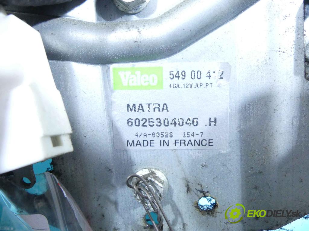 Renault Espace III 1997-2003 2.2 TD 116 HP manual 85 kW 2188 cm3 5- motor stieračov zadné 54900412