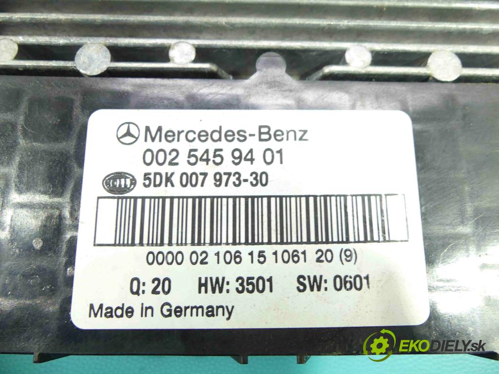 Mercedes C W203 2000-2007 2.0 kompressor 163 hp manual 120 kW 1998 cm3 5- modul řídící jednotka 0025459401 (Ostatní)